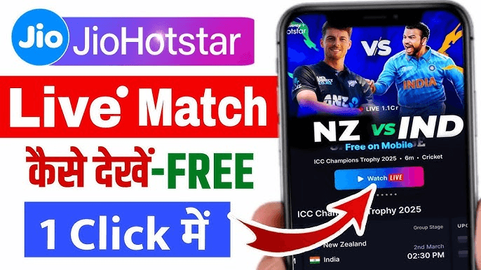 Jio Hotstar App for Cricket Live Streami...